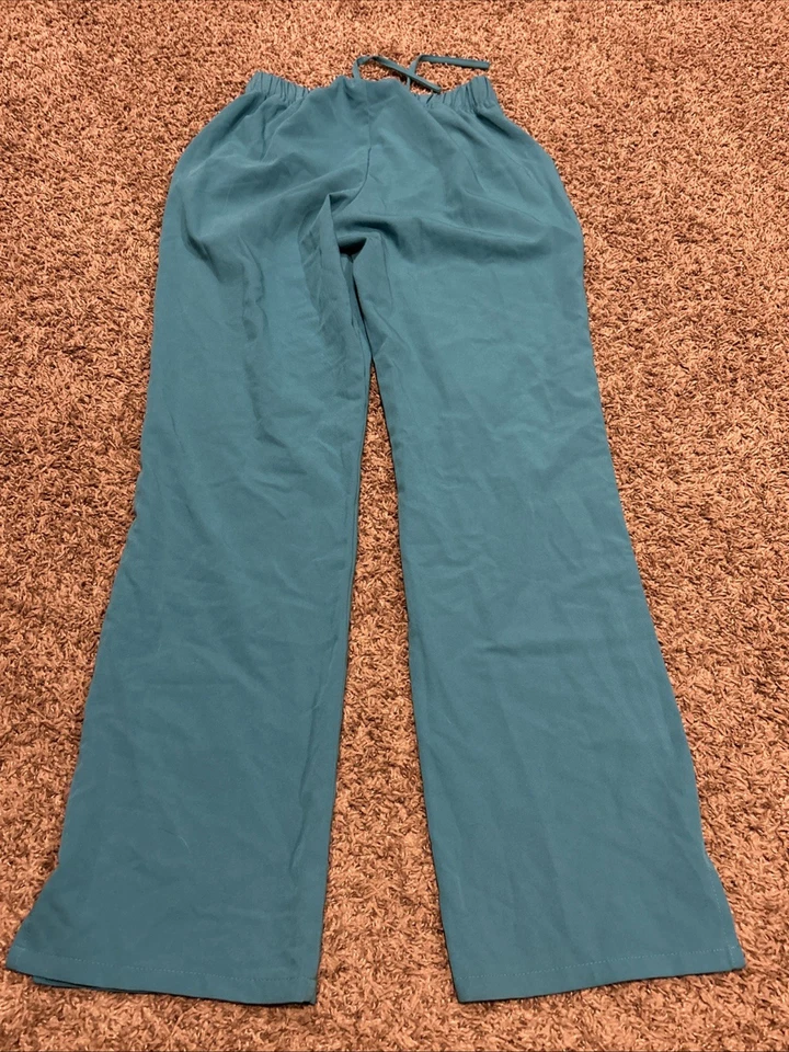 Jockey女式XS蓝绿色磨砂裤涤纶混纺A34 — 第 3/3 张图片