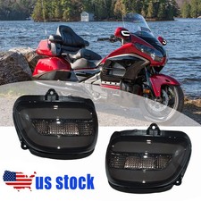 Front LED Turn Signals Mirror lamps For Honda F6B 2013-17 Goldwing GL1800 01-17