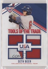 2018 USA Baseball Stars & Stripes Tools of the Trade Prime 13/25 Seth Beer 0g4
