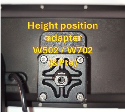 Carpuride W502 / W702 (& Pro) Höhenpositionsadapter