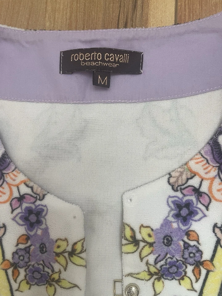 Túnica de playa para mujer Roberto Cavalli, multicolor, talla M, usada  Foto 2 de 4