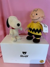 Steiff Peanuts 75th Anniversary Charlie Brown and Snoopy Set