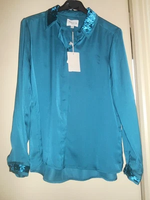 CHEMISE BLEU ROI de MAISON 123 - T 40 - NEUVE - Photo 1/4
