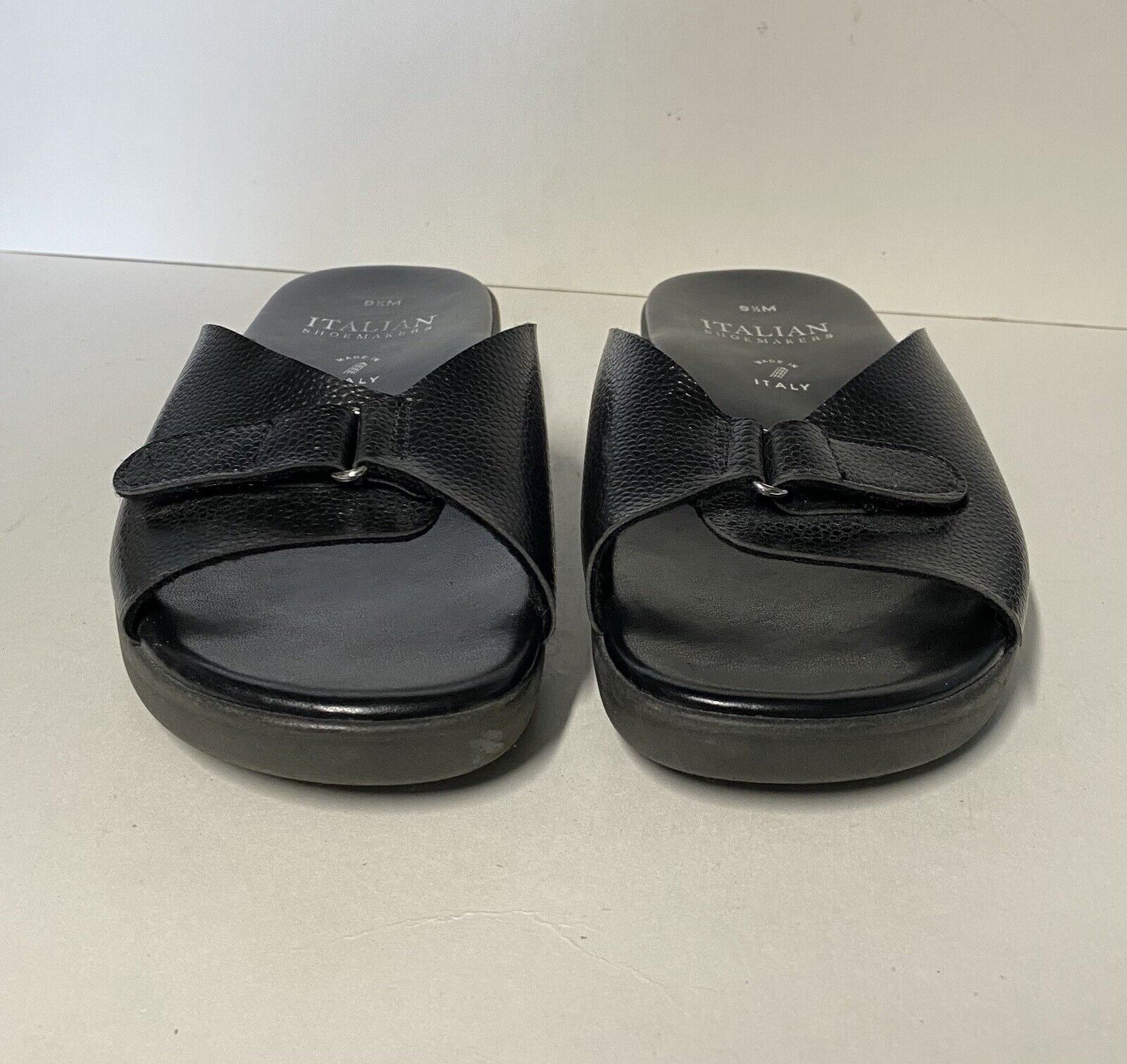 Italian Shoemakers Sz 9.5 M Womens Black Velcroe … - image 4
