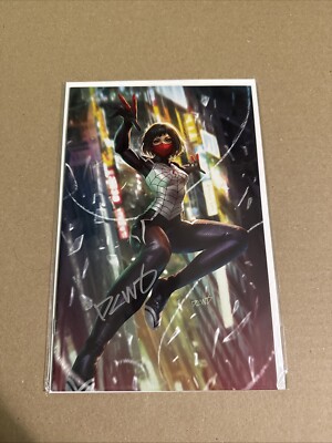 Silk #1 1:50 Incentive Ratio Virgin Variant Signed By Derrick Chew W/ COA