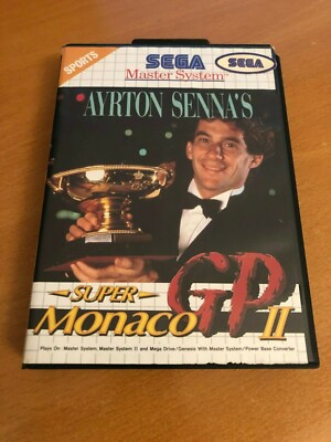 Ayrton Senna's Super Monaco GP II Sega Master System