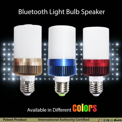 Reiko Bluetooth LED Light Bulb with Audio Speaker for Smartphones Energy saving