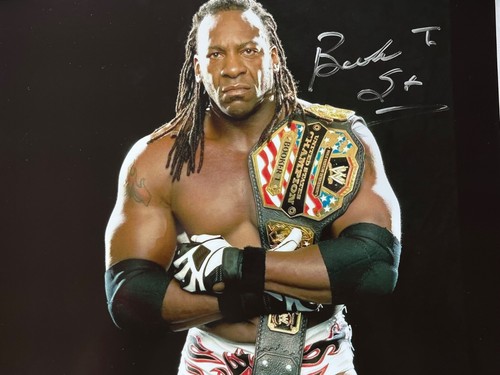 WWE WCW HOF King Booker T signed 8 x 10 Foto Wrestling Autogramm NO COA