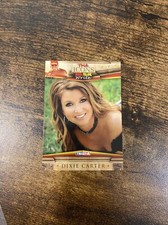 2010 TRISTAR TNA Icons Red Yellow Write Dixie Carter #34