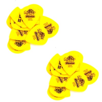 Dunlop Guitar Picks Jazz III XL 24 Pack .73 MM Light (498P.73)