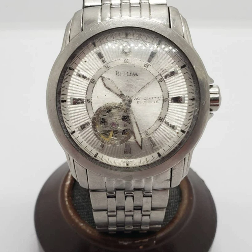 Bulova C877597 Automatic 21 Jewels Stainless Steel Men s Watch
