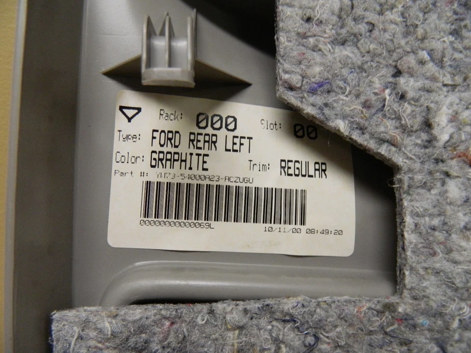 Nuevo panel de puerta interior gris Ford Crown 2001-2003 izquierda izquierda izquierda trasera Victoria Foto 4 de 4