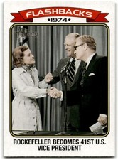 2023 Topps Heritage News Flashbacks Nelson Rockefeller #NF-10