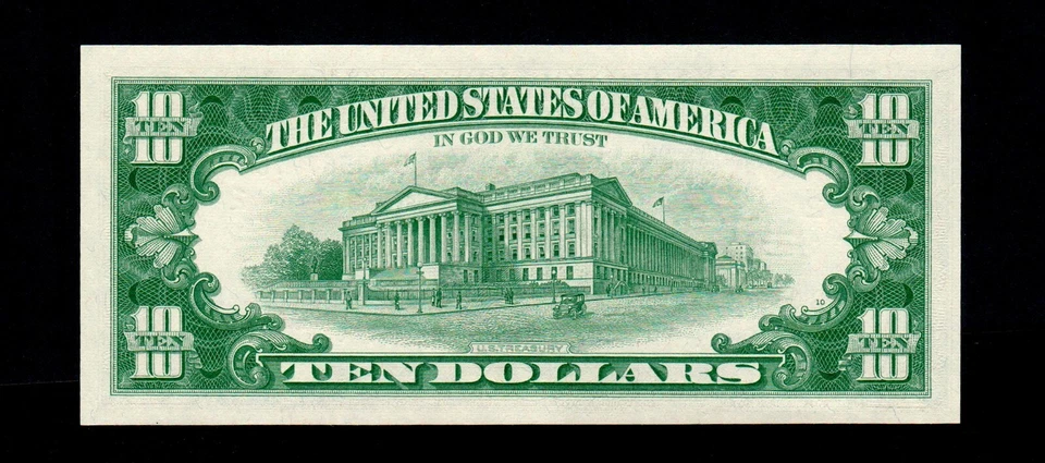⭐️$10 1963-A Federal Reserve Note STAR GEM UNC Free Shipping (H109) - Image 2 of 2