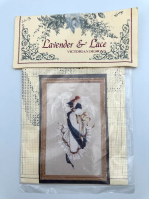 1991 Lavender & Lace ''Angel of Hope'' L&L13 Cross Stitch Pattern New
