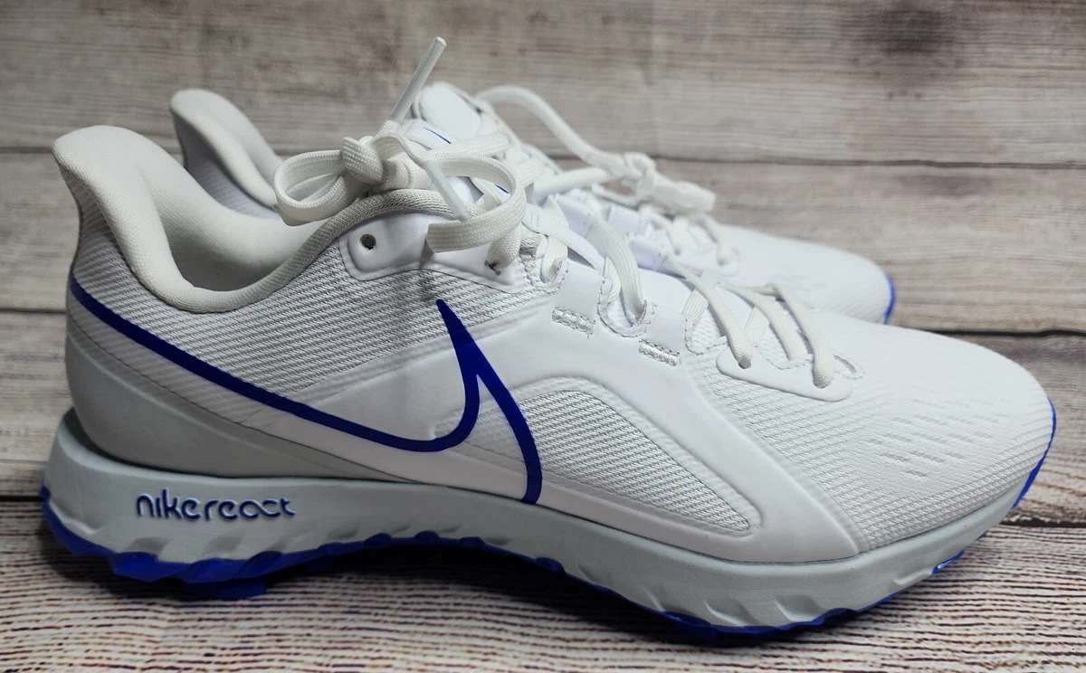 Nike react white shop and blue