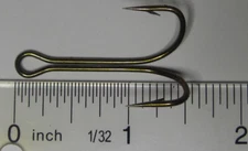50 Double Hooks 2/0 Popular Top Water Frog / Mouse bait hooks