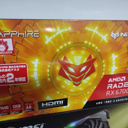 SAPPHIRE Nitro+ AMD Radeon RX 6700 XT 12GB GDDR6 Graphics Card (11306-01-20G)