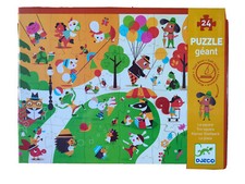 DJECO Puzzle Géant Toucher Tout Doux 25 Pièces 50*70 Cm