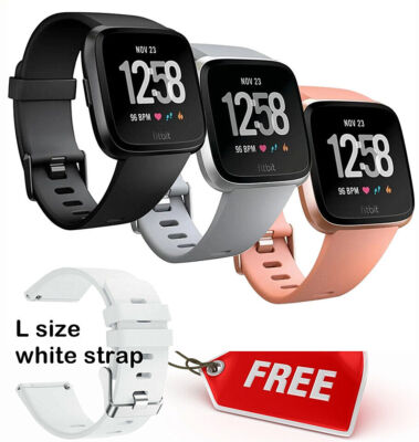 Fitbit Versa 2 Smart Bracelets motion detection Fitness Tracker -S & L Sizes