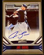 JAKE BAUERS 2020 CHRONICLES PLAYBOOK AUTO AUTOGRAPH 46/50 - FREE S/H FROM CANADA