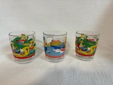 Nutella - 3 Stk - The Simpsons - Limited Edition 2002 - Comic Glas Sammelgläser