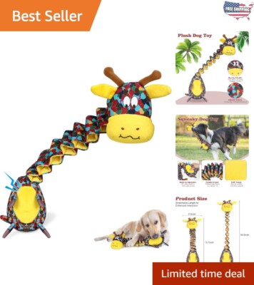 All-Breed Indestructible Dog Toy - Safe & Fun for Aggressive Chewers and Puppies