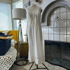 Barbizon Vintage 1950  s amazing nylon slip dress size medium large