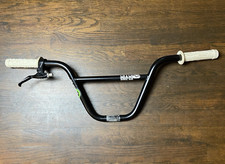 Mirraco BMX Handlebars Black Miami Hi Rise Vise Tektro Freestyle Bike Dave Mirra