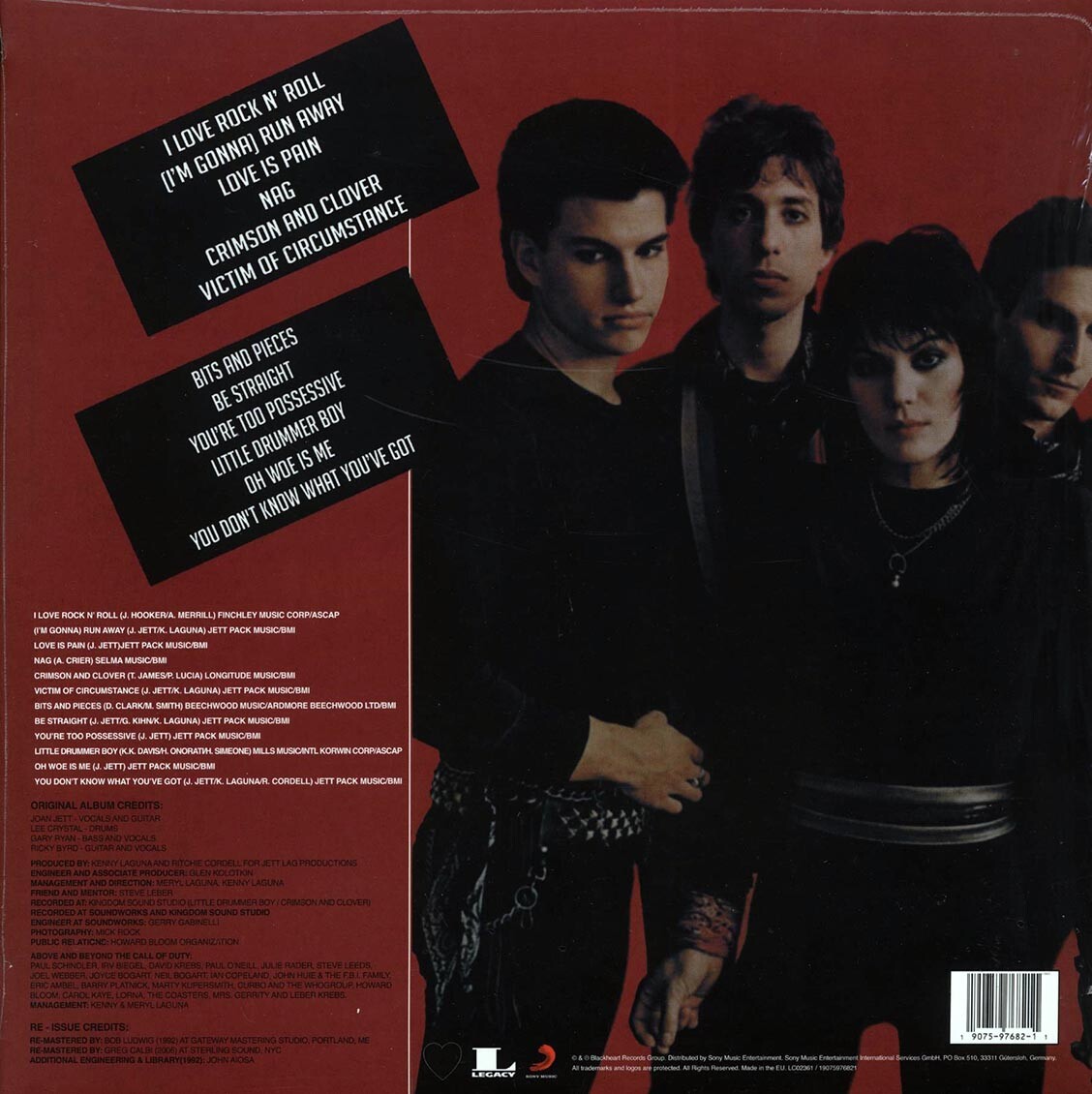 VINYL Joan Jett & The Blackhearts - I Love Rock-N-Roll