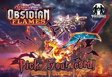 Obsidian Flames Singles - TCG Commons, Holos, & Rares – Pick Your Card