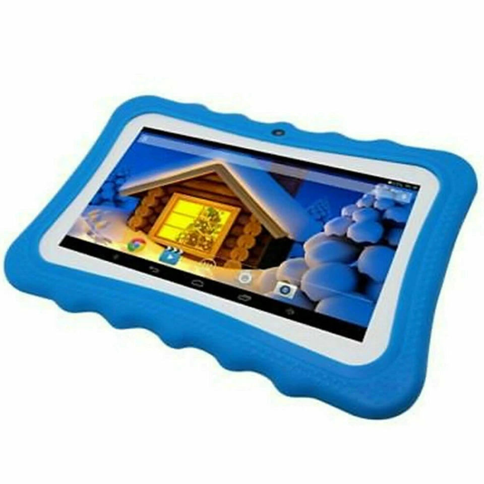 7'' Kids Tablets 8GB 1024*600 HD Display Android 6.0 Dual Camera WiFi Quad Core - Image 4 of 4