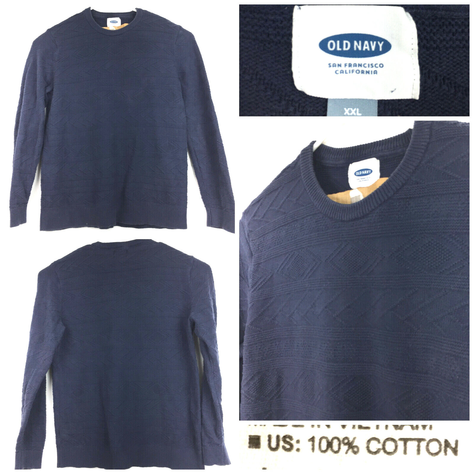 Old Navy Mens 2XL (48 in Chest) Blue 
