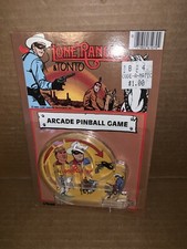 Vintage 1985 Lone Ranger  Tonto Arcade Pinball Game New In Package