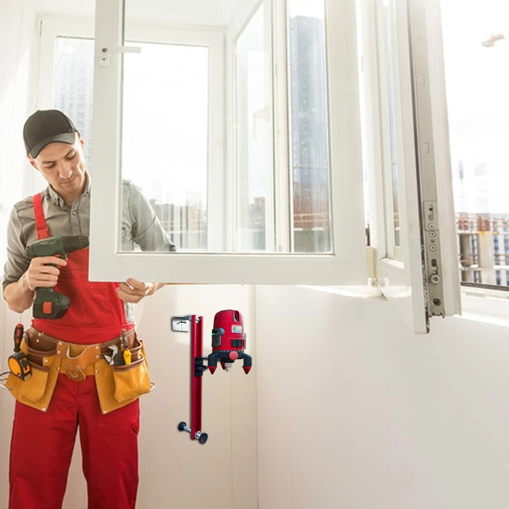 Adjustable Universal Laser Level Wall Mount Bracket Support