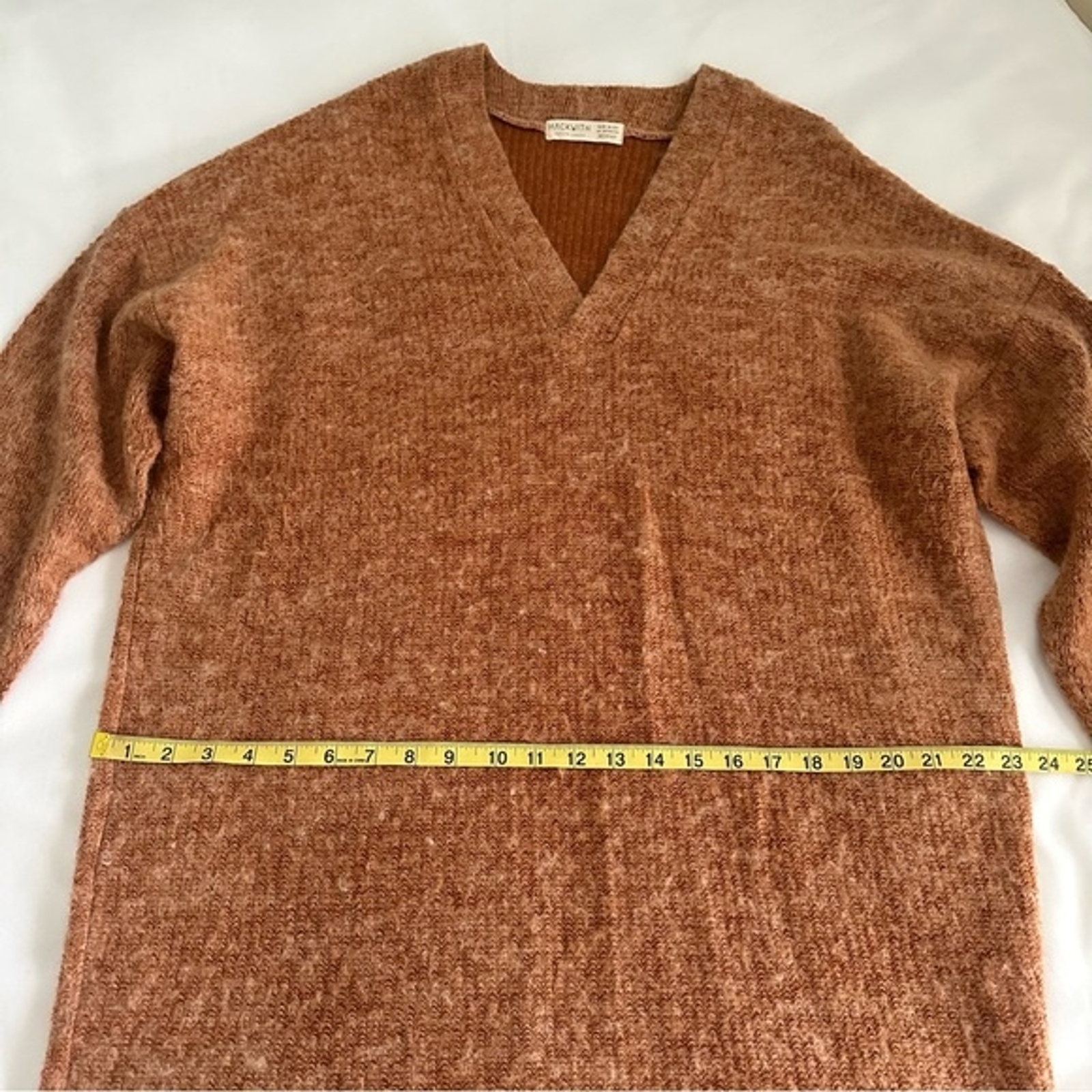 Hackwith Design House Pullover sweater Rust Size L - image 7