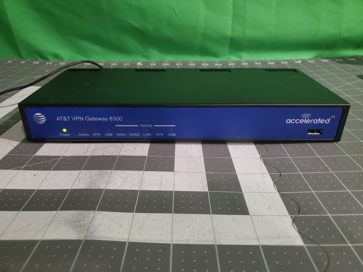 Accelerated Concepts AT&T VPN Gateway 8300 Security Appliance Used
