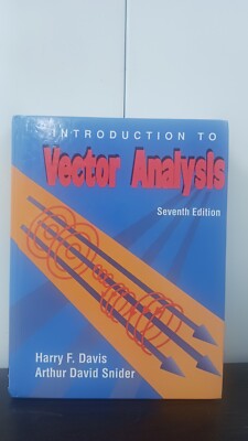 Introduction to Vector Analysis - Hardcover By Davis, Harry F. - VERY Good