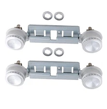 Endurance Pro 2-Pack WB29K17 WB16K10026 Double Range Top Burner Assembly Kit ...