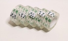 Clear Transparent Stationary Tape 3/4 in x 1000 in,1 inch Core 5 packs per order