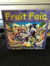 Wattsalpoag Boardgame Fruit Fair Box NEW Sealed Box. Cs49