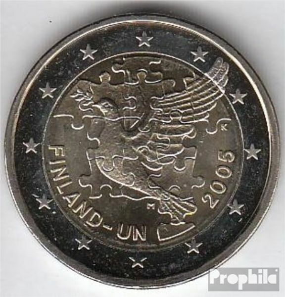 Finlande 2005 brillant universel (BU) 2005 2 euro united Nations