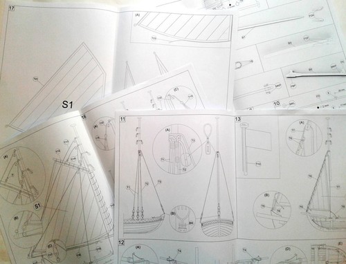 DIY Wooden Kit ship LSM0601 Wooden kit Wooden kit The boat of Peter I Scale 1:24 - Picture 17 of 24
