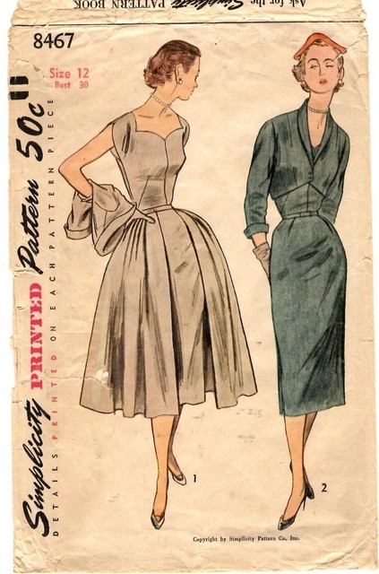 1950s sheath dress