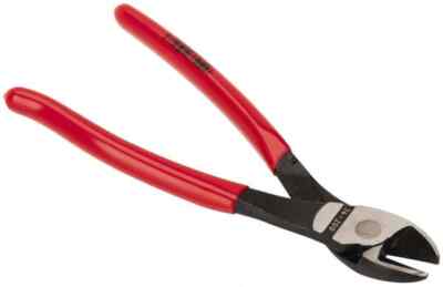 Knipex 7421200 Diagonal Cutter: 8'' Overall Length, 1/8'' Capacity
