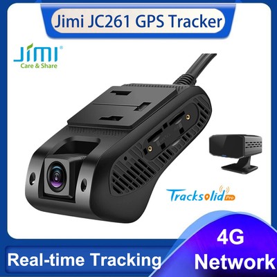 Jimi JC261 Vehicle Camera DVR Dash Cam 4G AI Front Inside DMS Dual Recorder APP