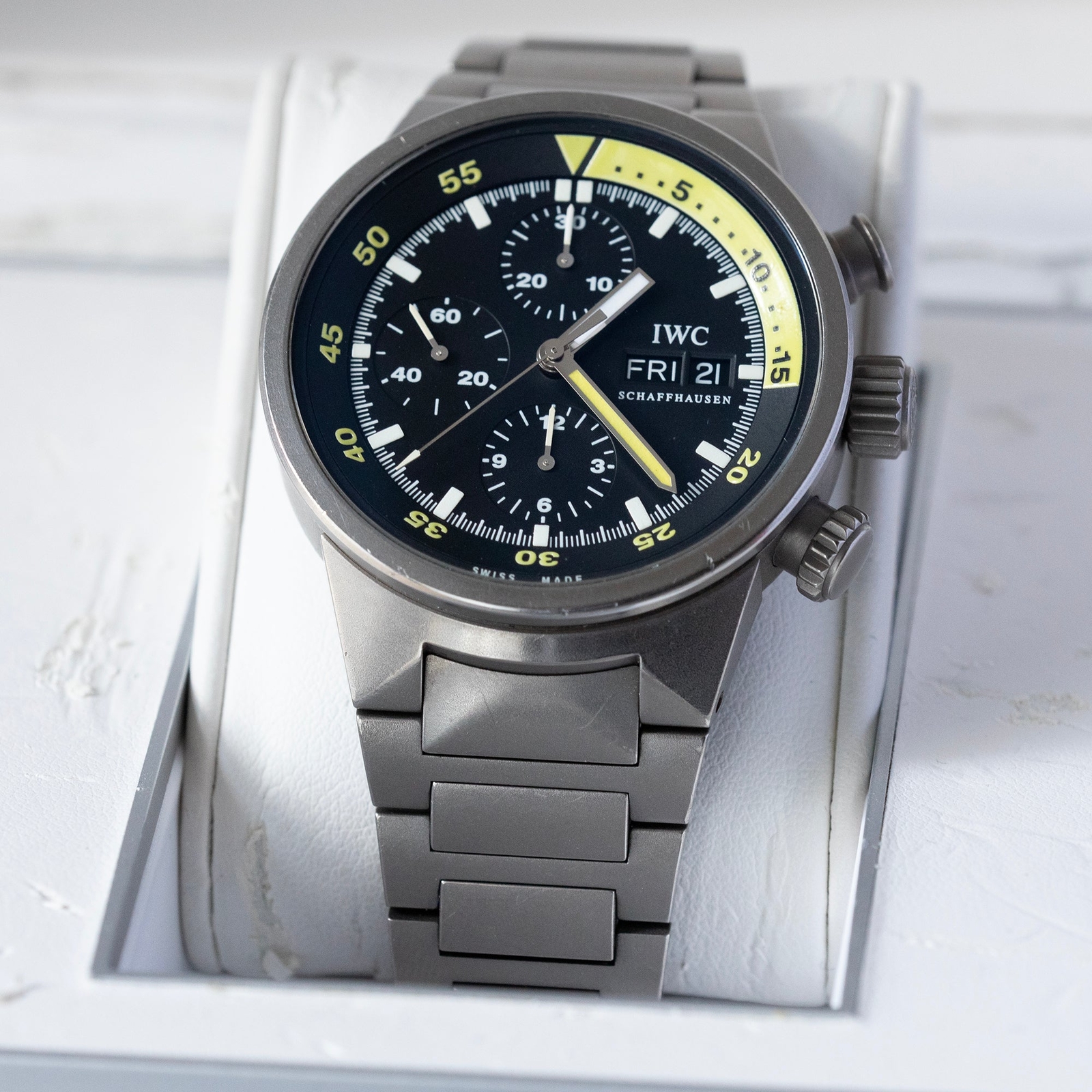 IWC - 2004 Aquatimer Chrono-Automatic IW371918 - image 3