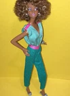Vintage Barbie 1978 Fashion Collectibles # 1902 Teal Metallic Disco Jumpsuit ⭐️