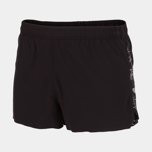 pantaloncino corto da running per uomo Joma Elite Short nero con elastico |  eBay