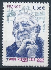 Timbre France Adhesif 389** Abbé Pierre